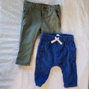 (3/$10) H&M Baby Boys Pants Bundle